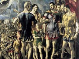 Das Martyrium des St. Mauritius von El Greco 