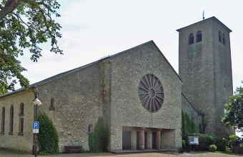 Die St. Martin-Kirche in Tünsdorf