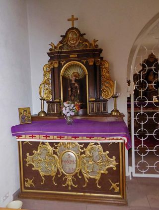 Seitenaltar des Hl. Rudolph