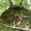 Mauerreste der ehemaligen Burganlage