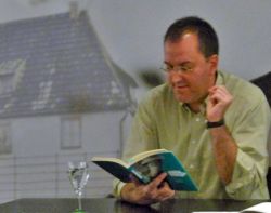 Frank Meyer bei einer Autorenlesung