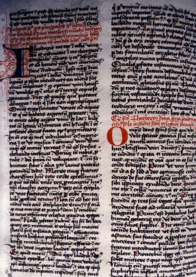 Eulogium des Eberhard von Camp auf den heiligen Theobert von Tholey