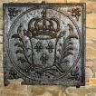 Kaminplatte mit Wappen Frankreichs