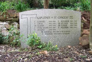 Gedenkstein für die verstorbenen Kapuziner