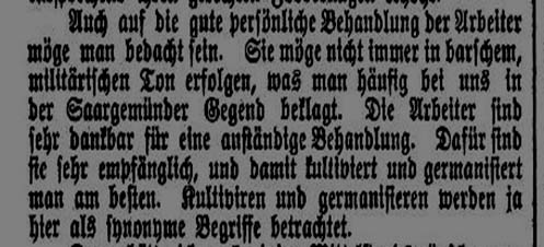 Auszug einer Rede des Reichstagsabgeorndeten Franz Xaver Hoën im Deutschen Reichstag (1910)
